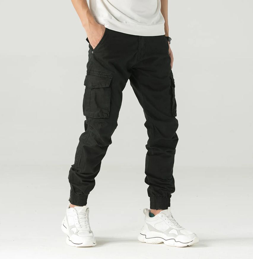 Pantaloni Cargo Uomo Primavera
